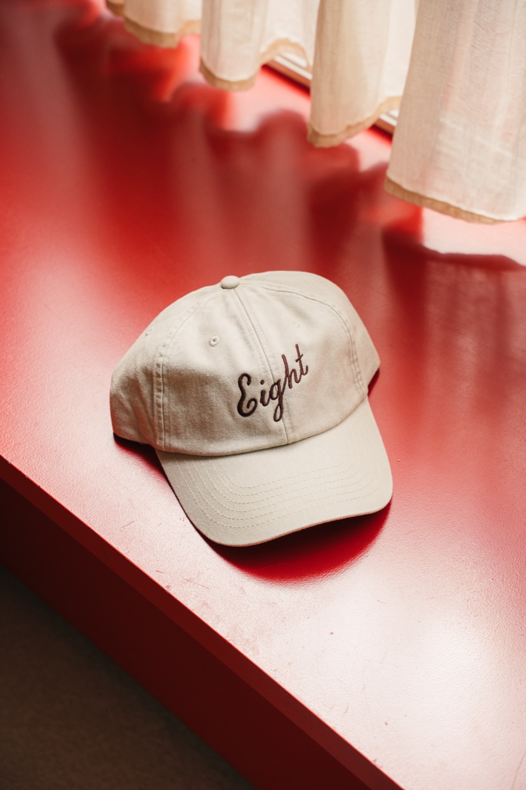 Eight embroidered cap